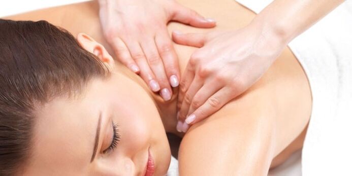 Торактық остеохондроз үшін массаж